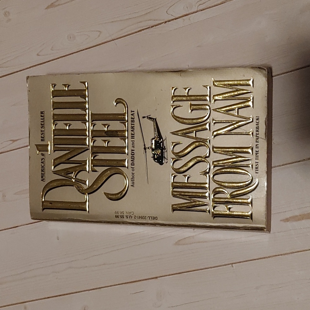 3/$13 Message From Nam By Danielle Steel Adult Fiction Novel Book